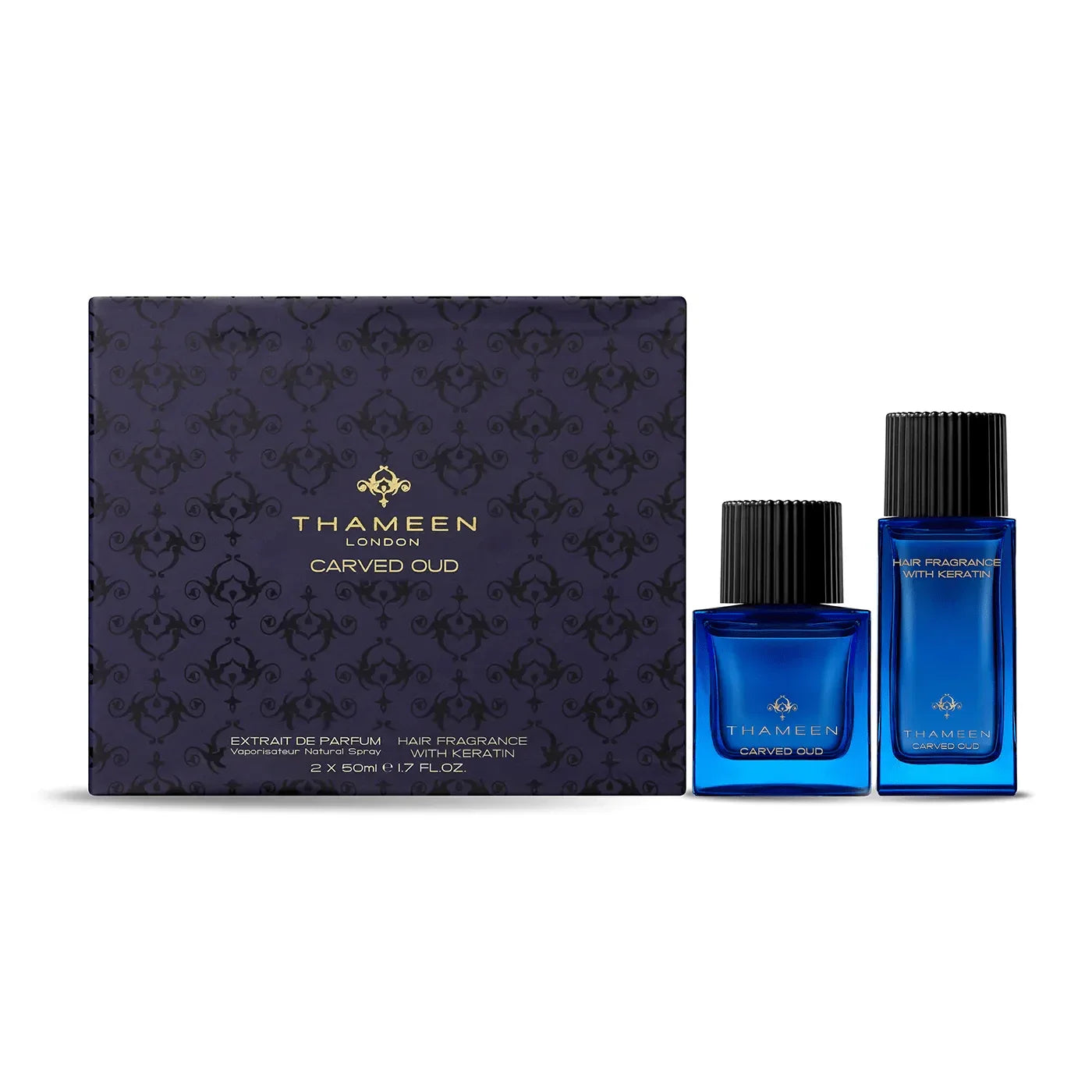 Thameen Carved Oud Set (U) EDP 50ml +Hair fragrance - 香水