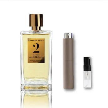 Rosendo Mateu No.2 Citrus Wood Suede Leather (U) Edp (decant) - 2ml - TheFirstScent -Hong Kong